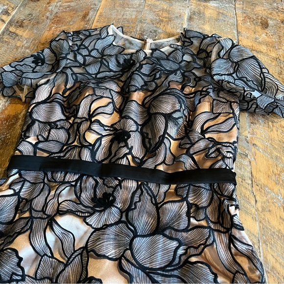 NWT JS Collections Soutache Lace midi dress sz 8 - Picture 7 of 11